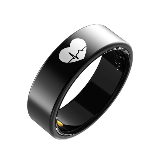 Blood Glucose ECG/EKG Blood Pressure Monitoring AI Health Analysis Smart Ring