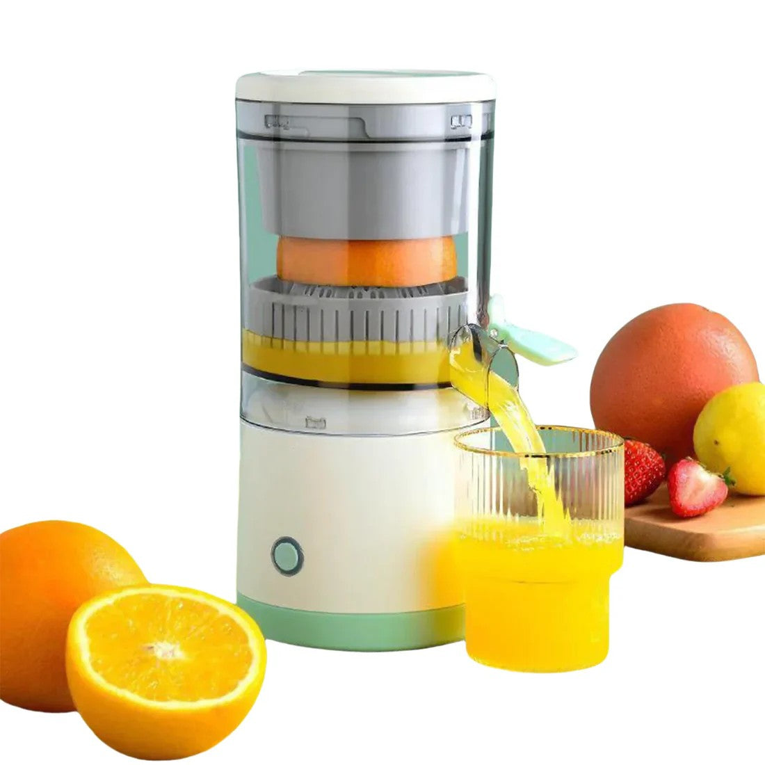 Electric Juicer Cup USB Citrus Orange Lemon Squeezer Portable Kitchen Fruit Blender Fresh Separator